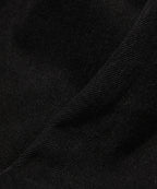 CURVED FLARE DENIM [BLACK]