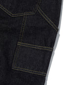 CARPENTER DENIM SHORTS [RAW INDIGO]