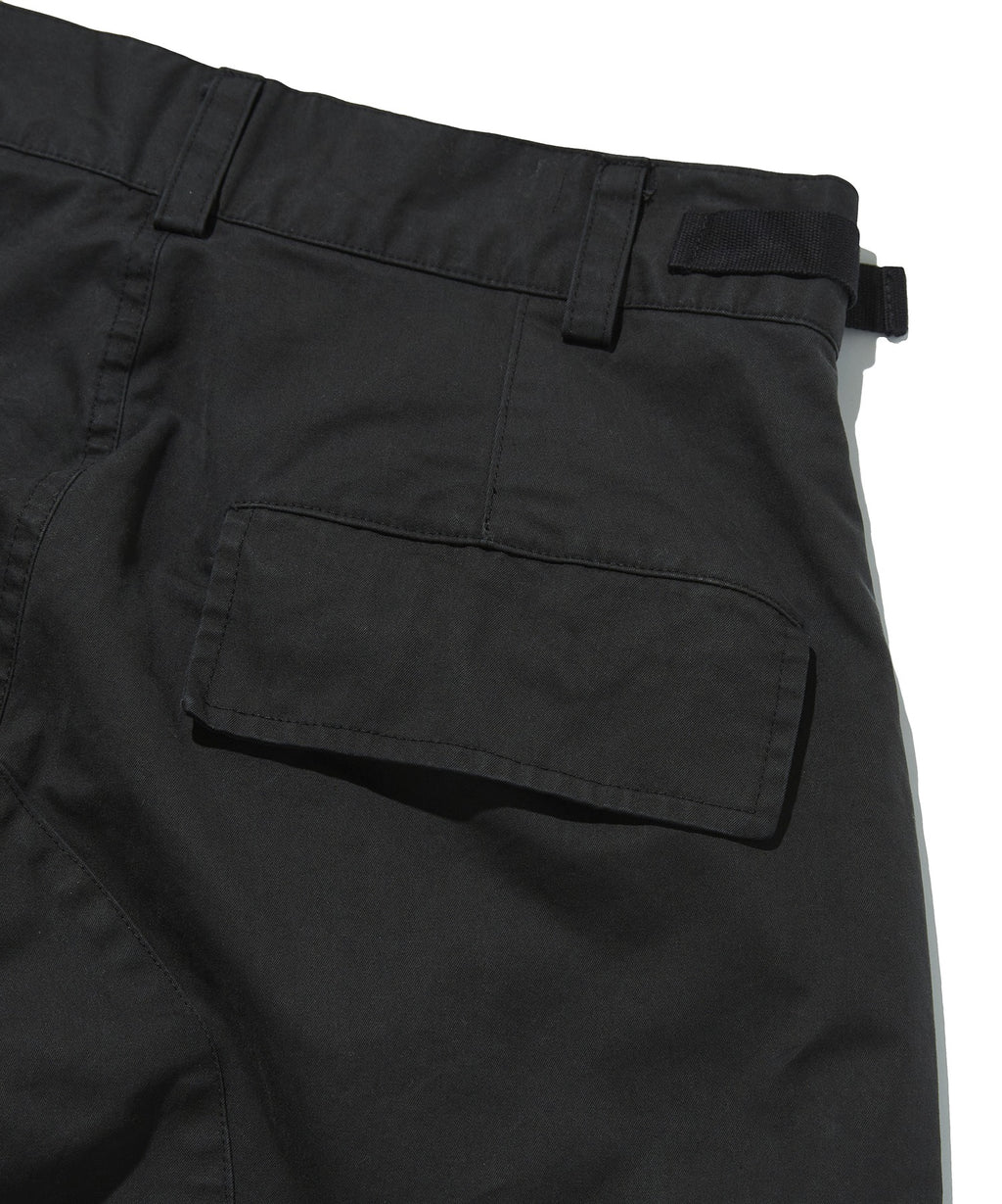 WASHED CARGO PANTS [BLACK]
