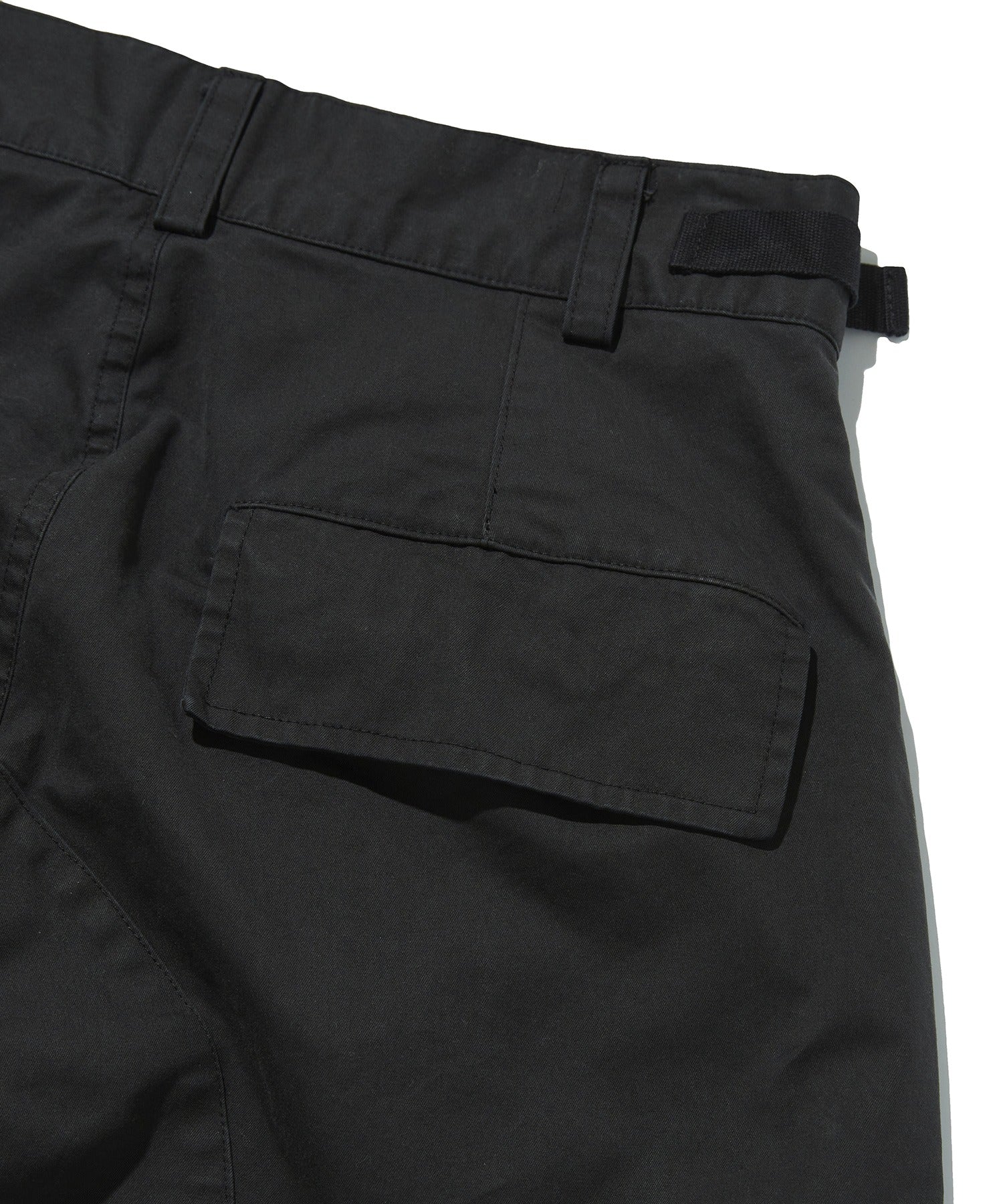 WASHED CARGO PANTS [BLACK]