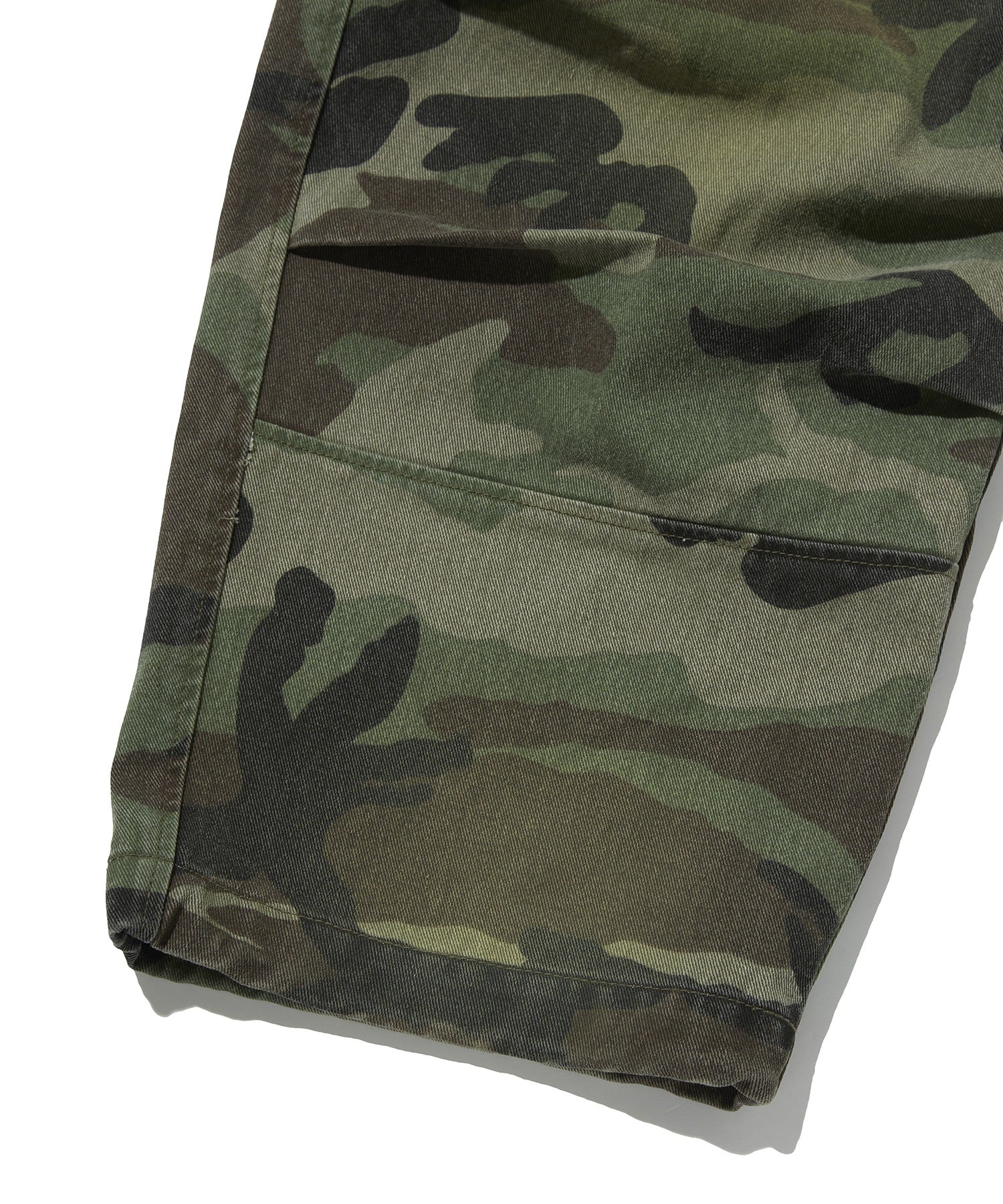 WASHED CARGO PANTS [GREEN CAMO]