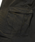 WASHED CARGO PANTS [DARK BLACK]