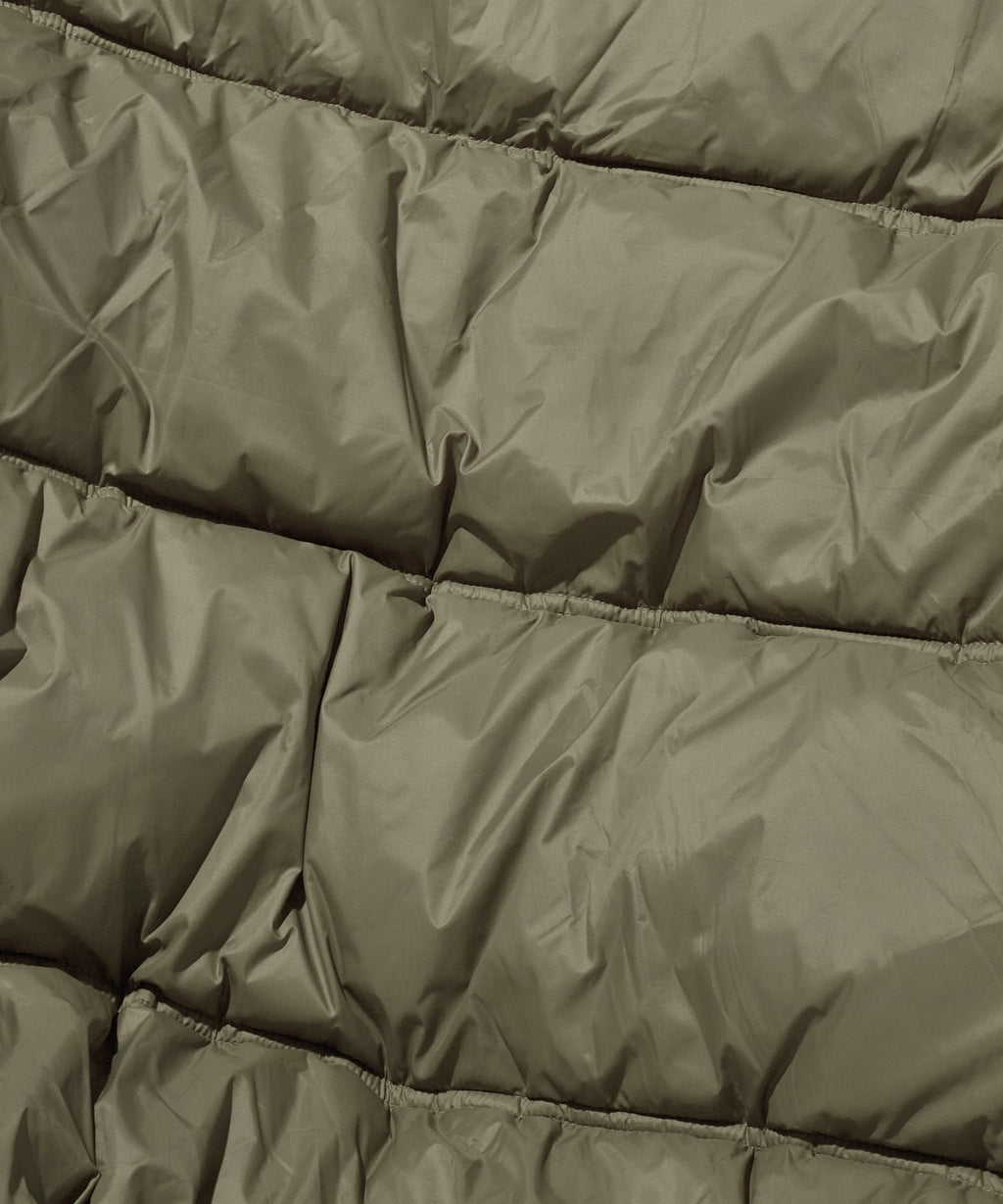 HOODED PUFFER JACKET [KHAKI]