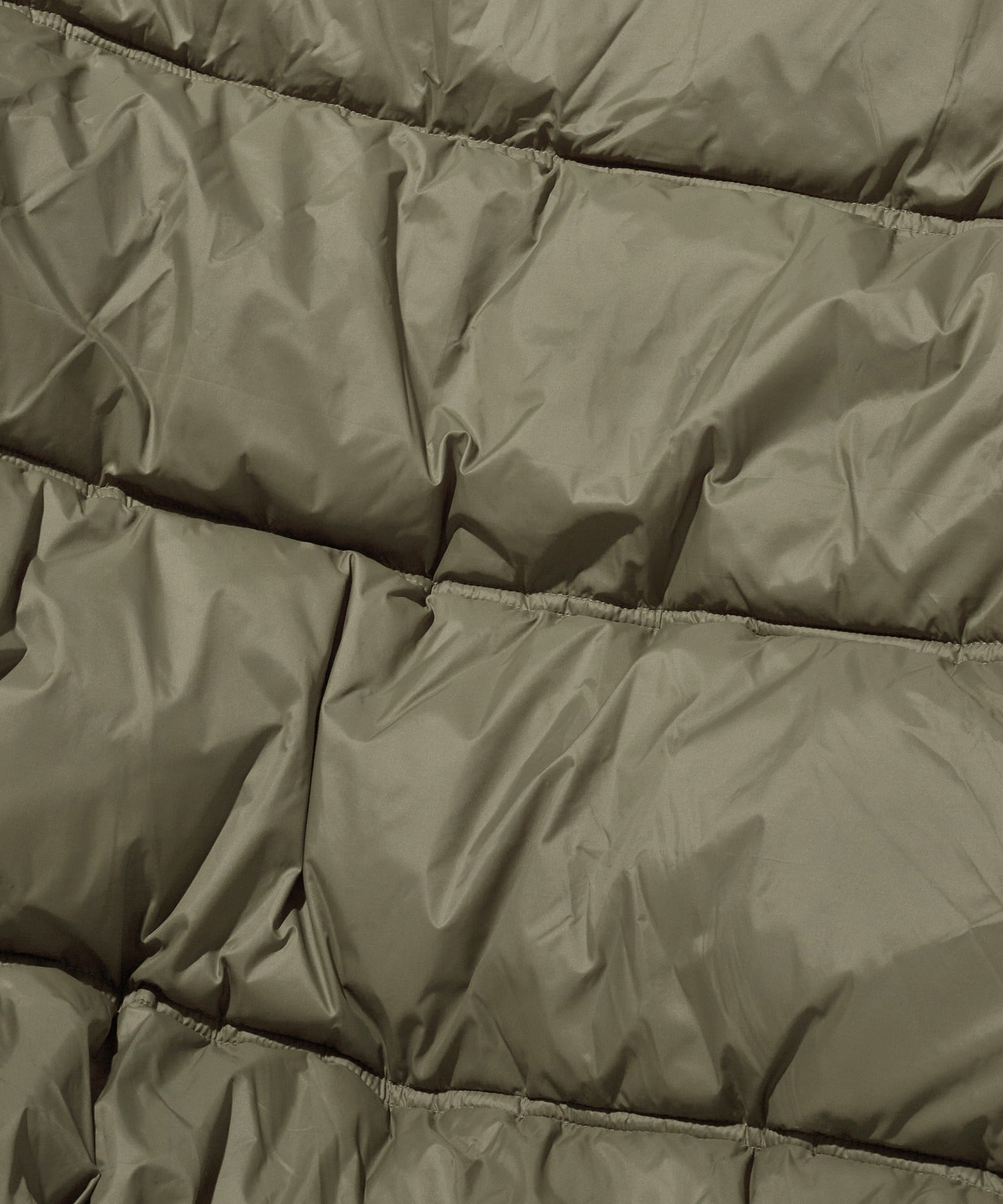 HOODED PUFFER JACKET [KHAKI]