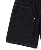 CONTOUR DOUBLE KNEE SHORTS [RAW INDIGO]
