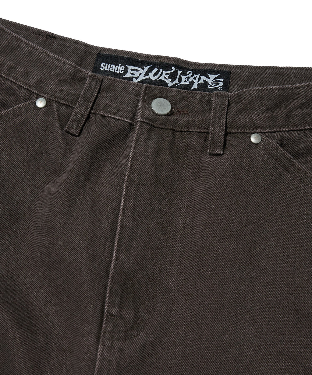 CONTOUR DOUBLE KNEE SHORTS [BROWN]
