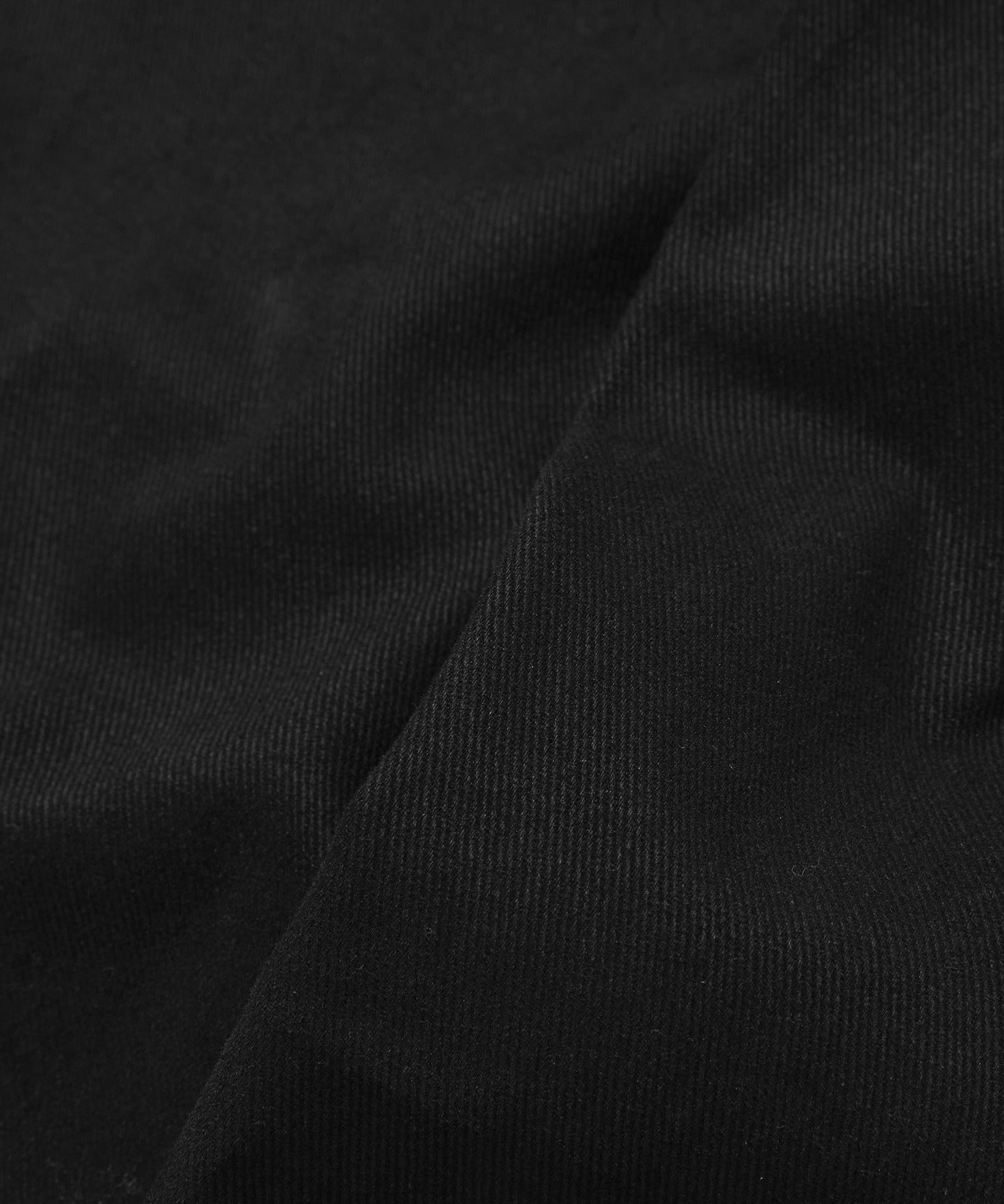 WIDE CHINO PANTS [BLACK]