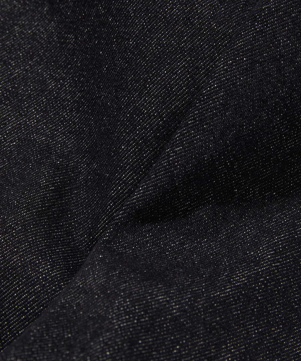 CURVED FLARE DENIM [RAW INDIGO]