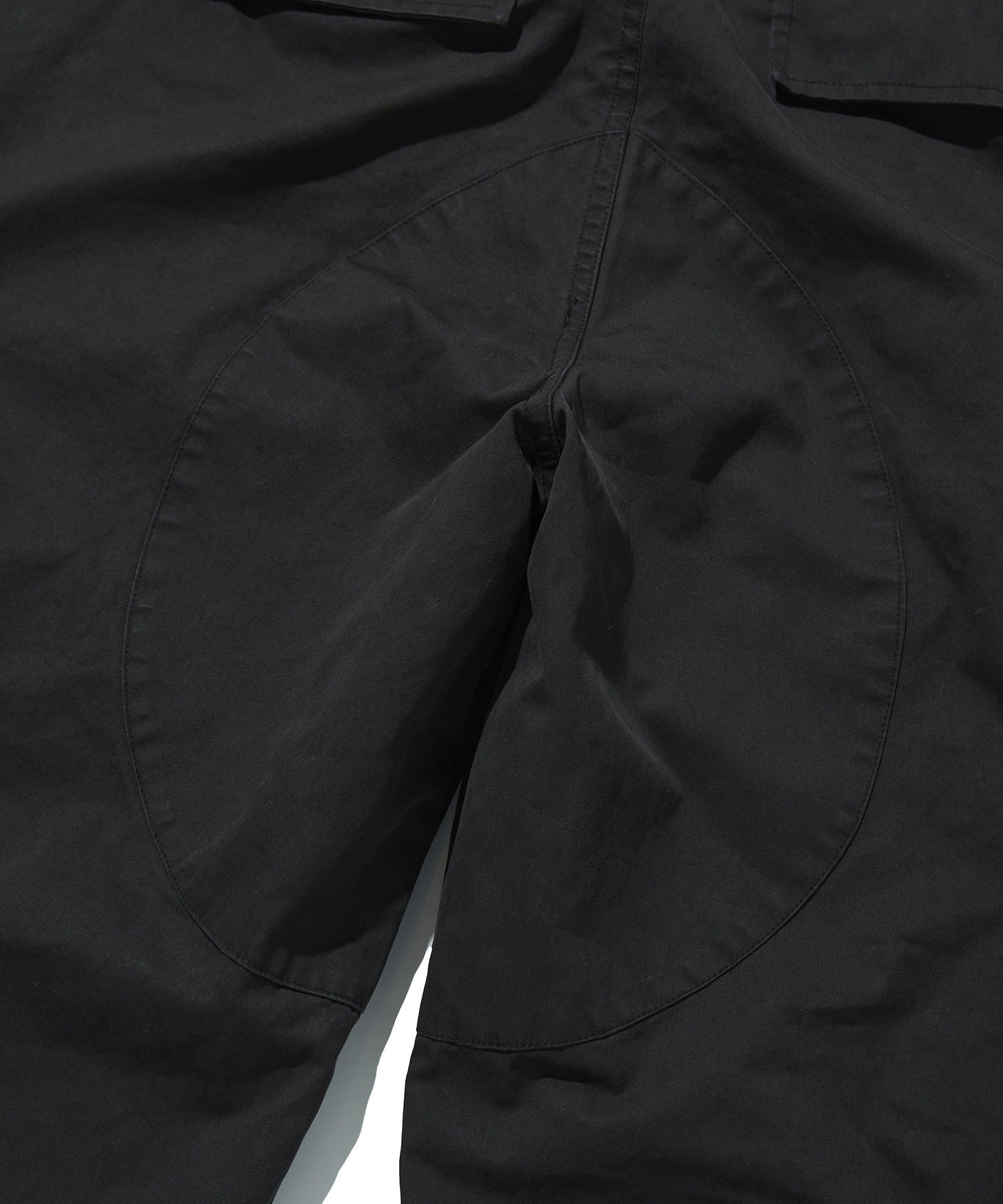 WASHED CARGO PANTS [BLACK]