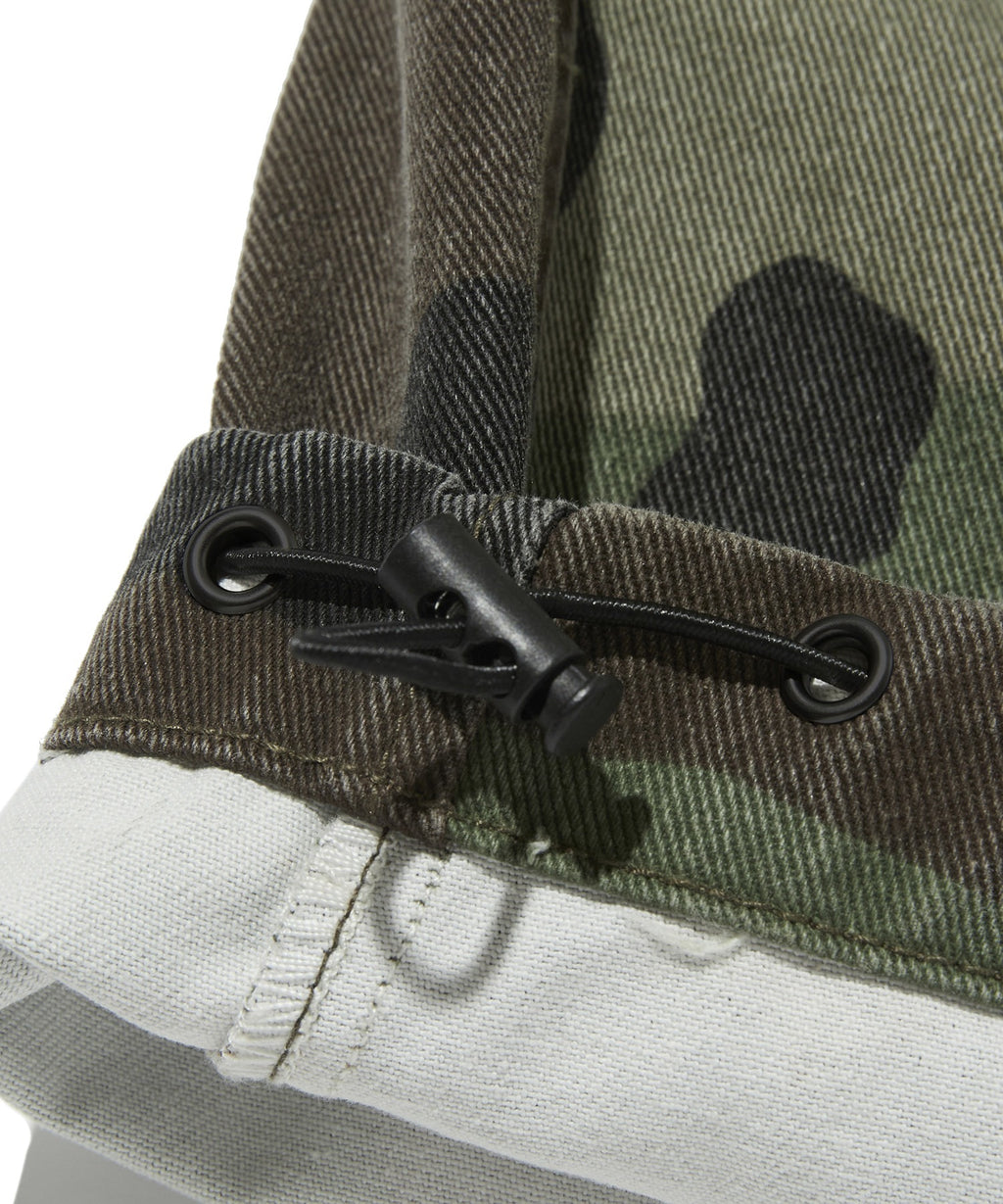WASHED CARGO PANTS [GREEN CAMO]