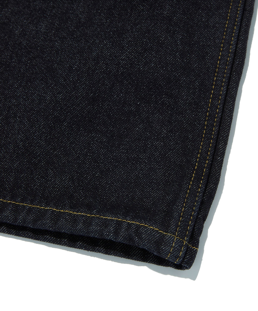 CONTOUR DOUBLE KNEE SHORTS [RAW INDIGO]