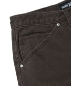 CONTOUR DOUBLE KNEE SHORTS [BROWN]