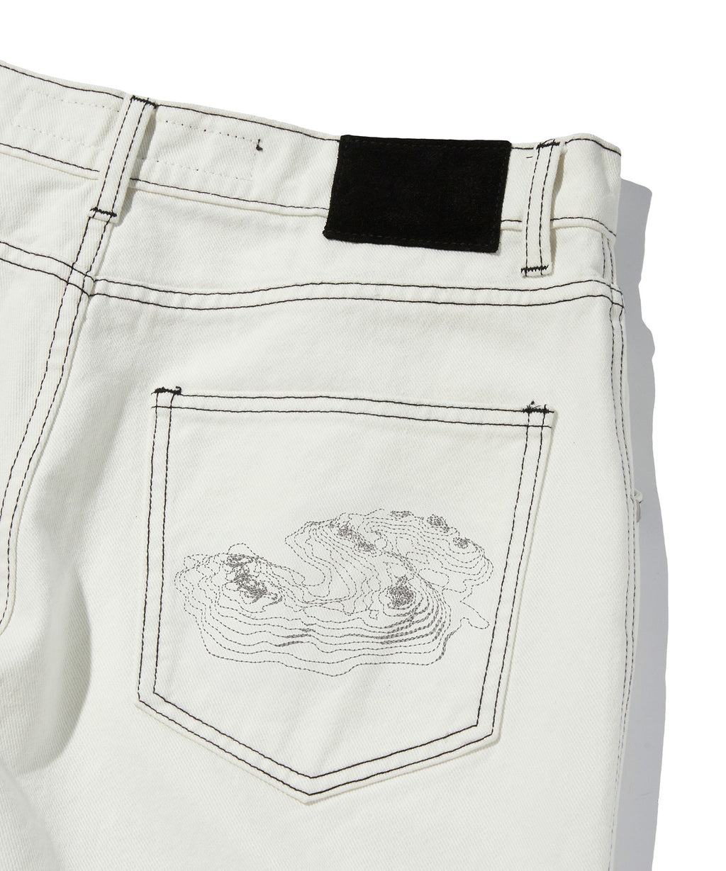 CONTOUR POCKET DENIM [WHITE]