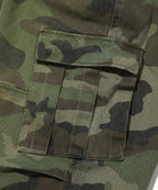 WASHED CARGO PANTS [GREEN CAMO]