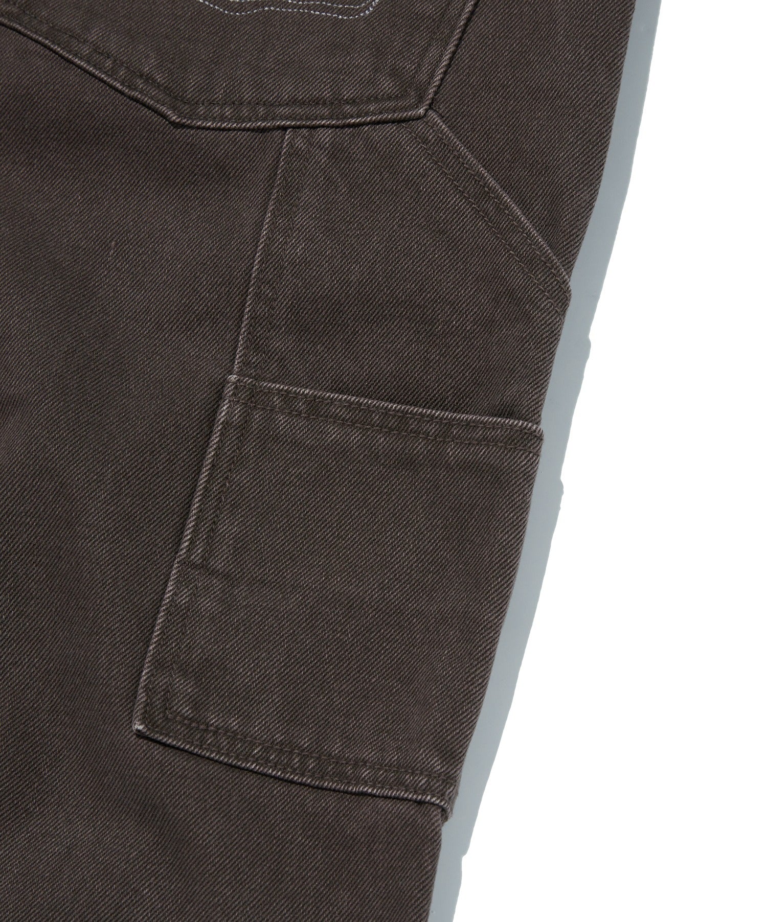 CONTOUR DOUBLE KNEE SHORTS [BROWN]