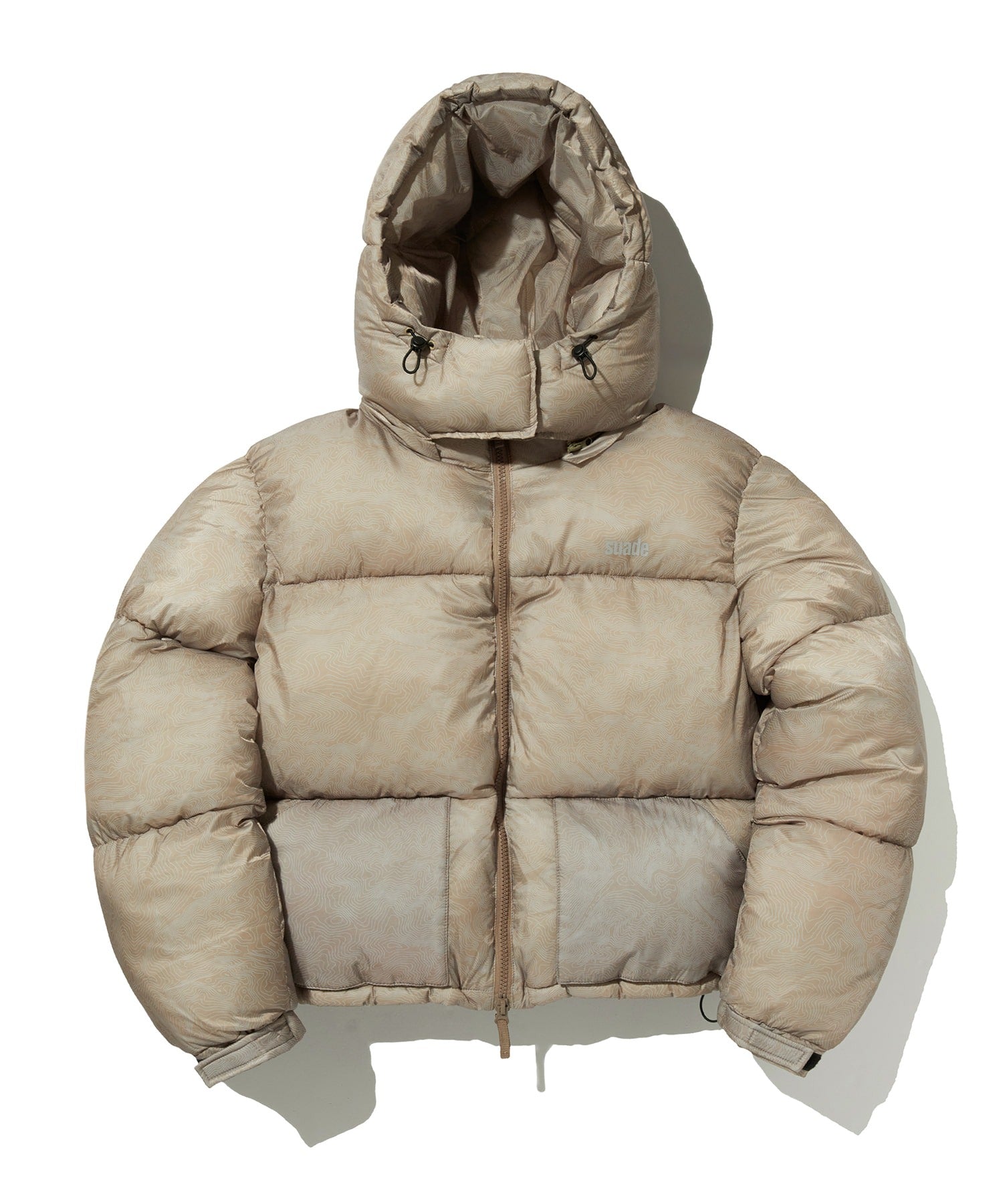 SHORT PUFFER JACKET [BEIGE]