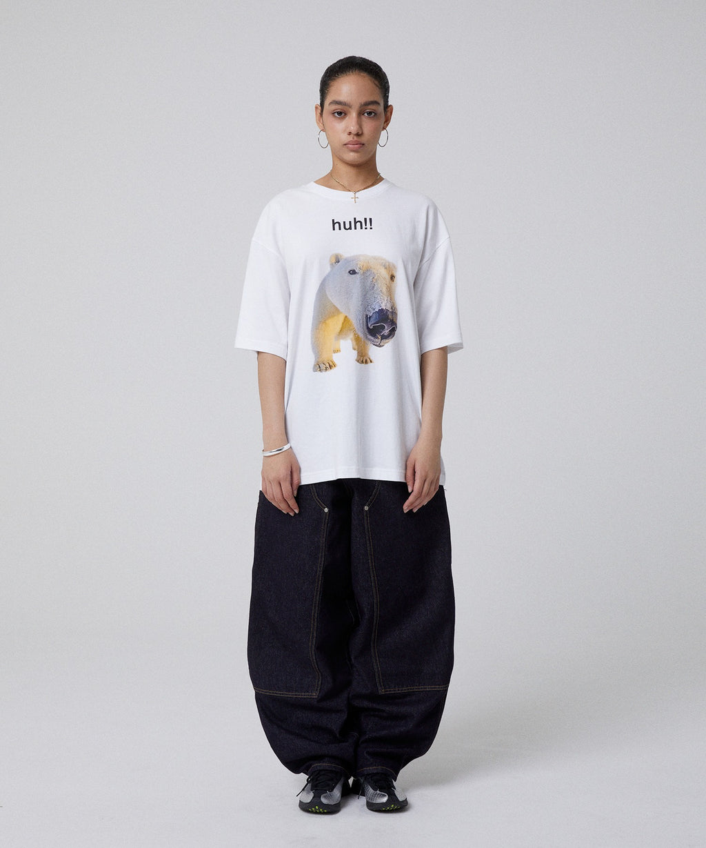HUH!! TEE [WHITE]