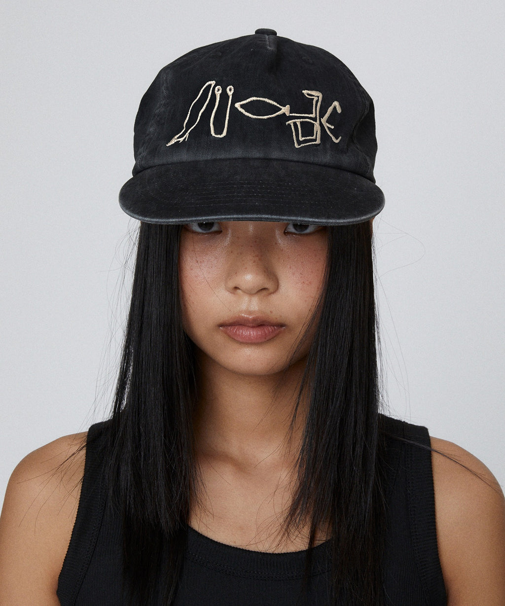 EGYPT BALL CAP [BLACK]