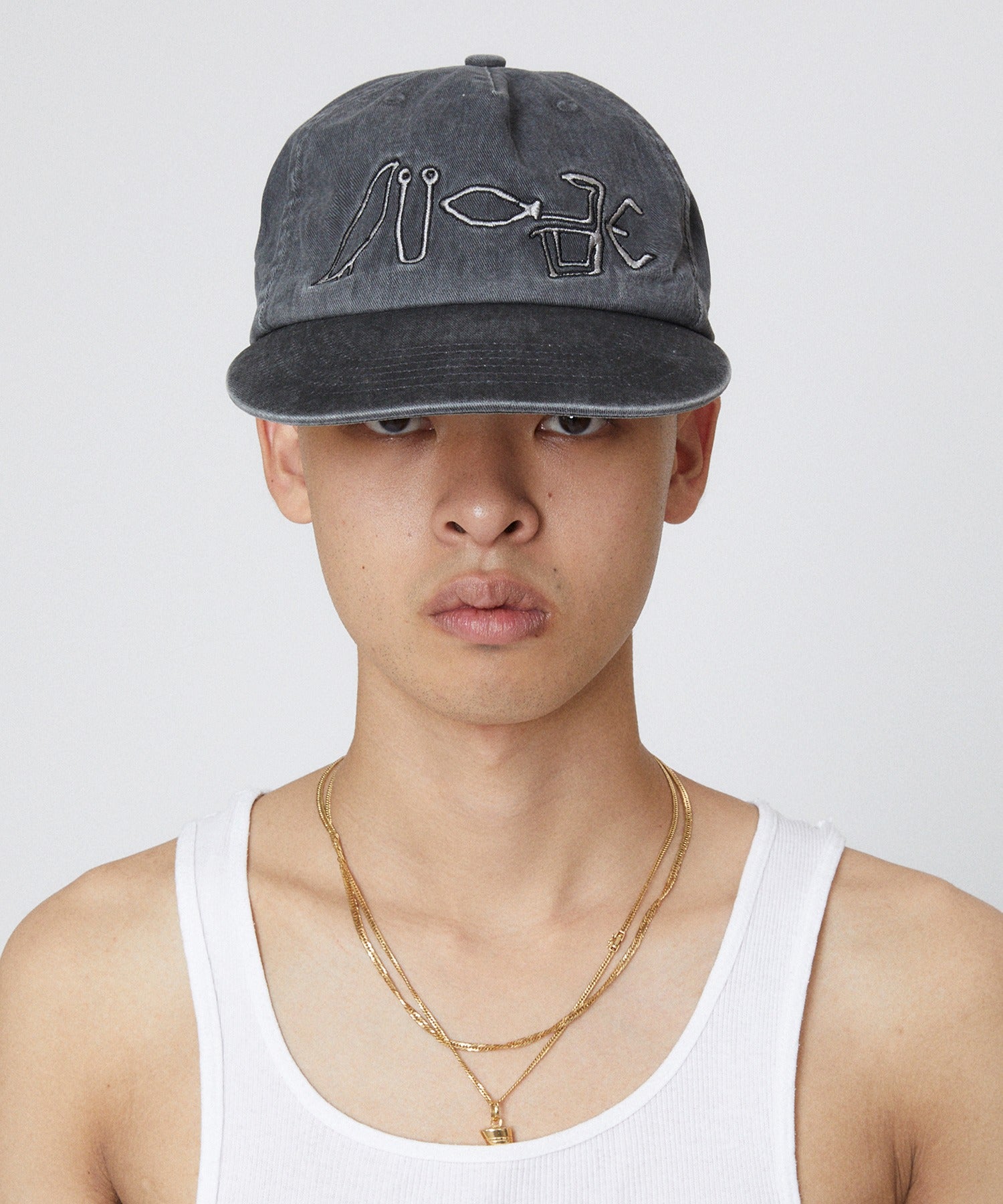 EGYPT BALL CAP [CHARCOAL GRAY]