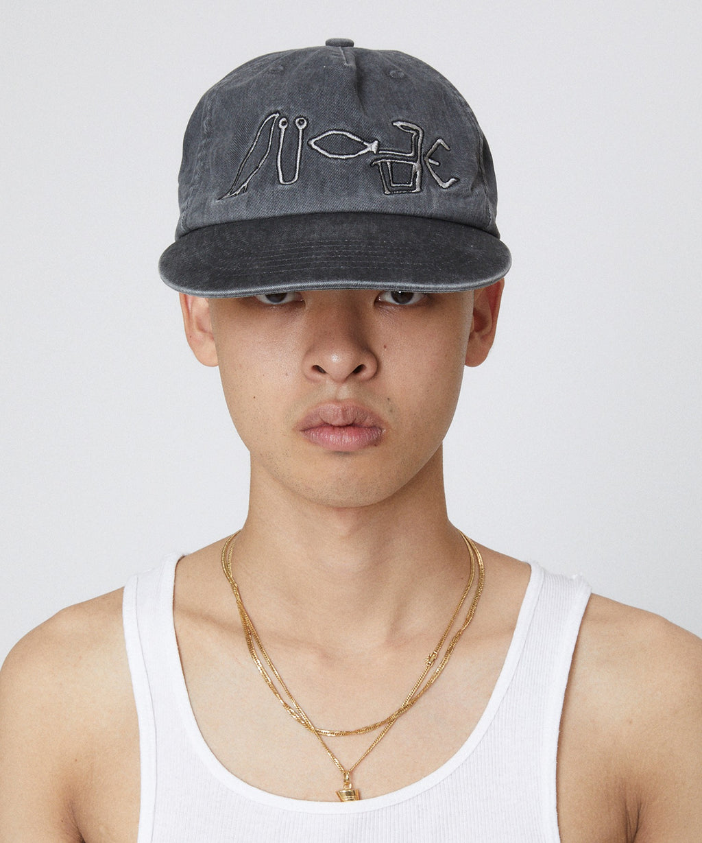 EGYPT BALL CAP [CHARCOAL GRAY]