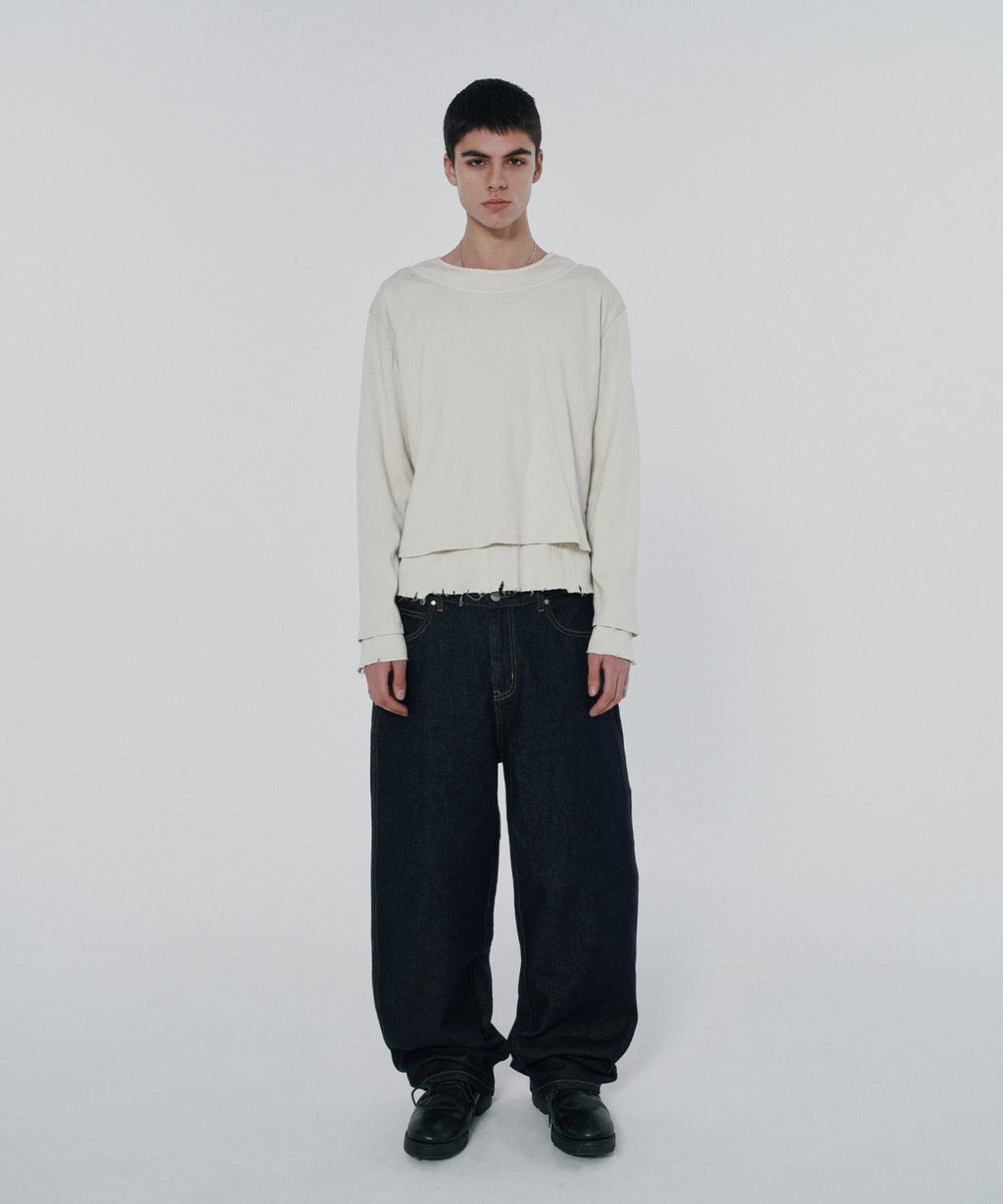 BAGGY DENIM [RAW INDIGO]