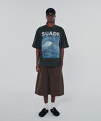 WIDE SWEAT SHORTS [BROWN]