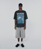 WIDE SWEAT SHORTS [GRAY]