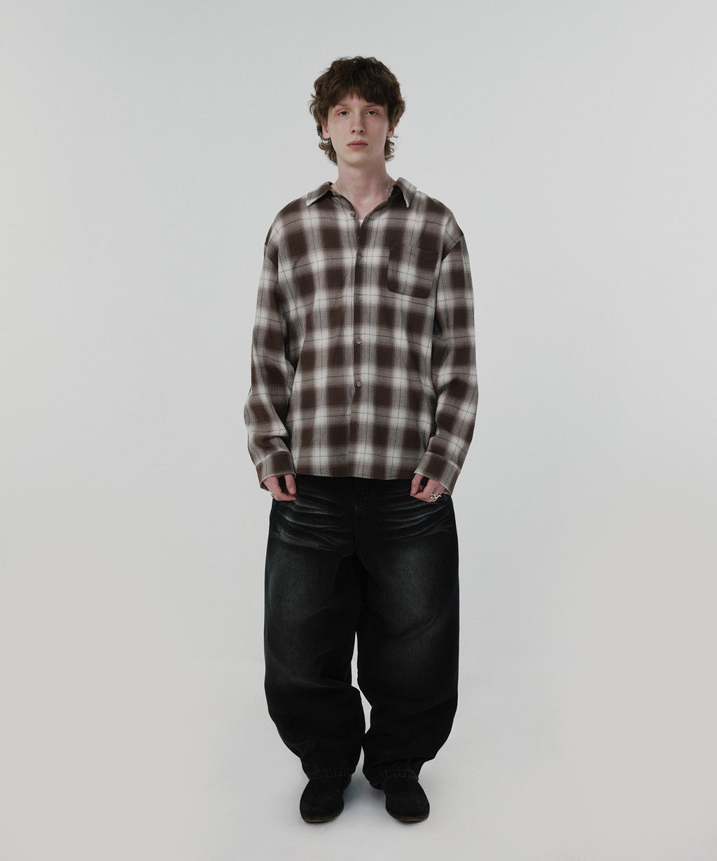 WRINKLE DENIM [BLACK]