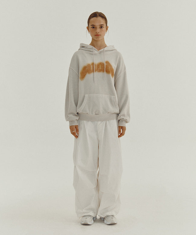 FIRE SUADE HOODIE [PIGMENT BEIGE] Main Image