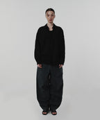 CONTOUR POCKET DENIM [WASHING BLACK]