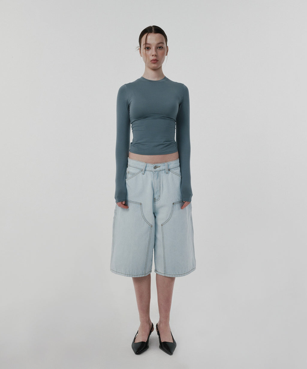 FIT JERSEY [BLUE GRAY]