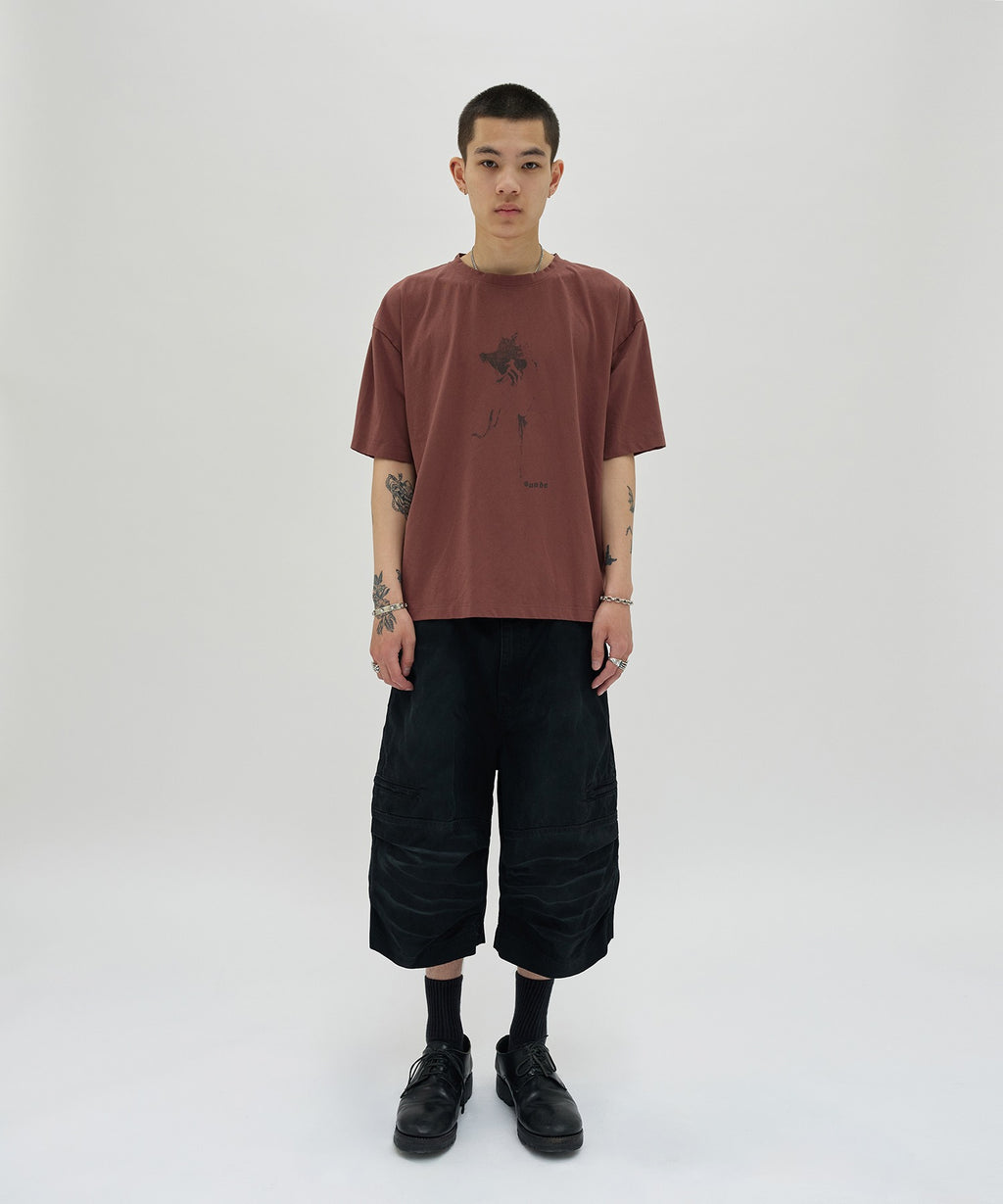 SILHOUETTE TEE [MOCHA BROWN]