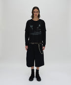 LAYERED LONG SLEEVE [BLACK]