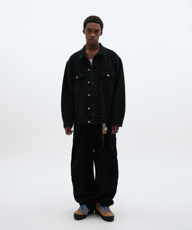 BAGGY DENIM [BLACK] Main Image