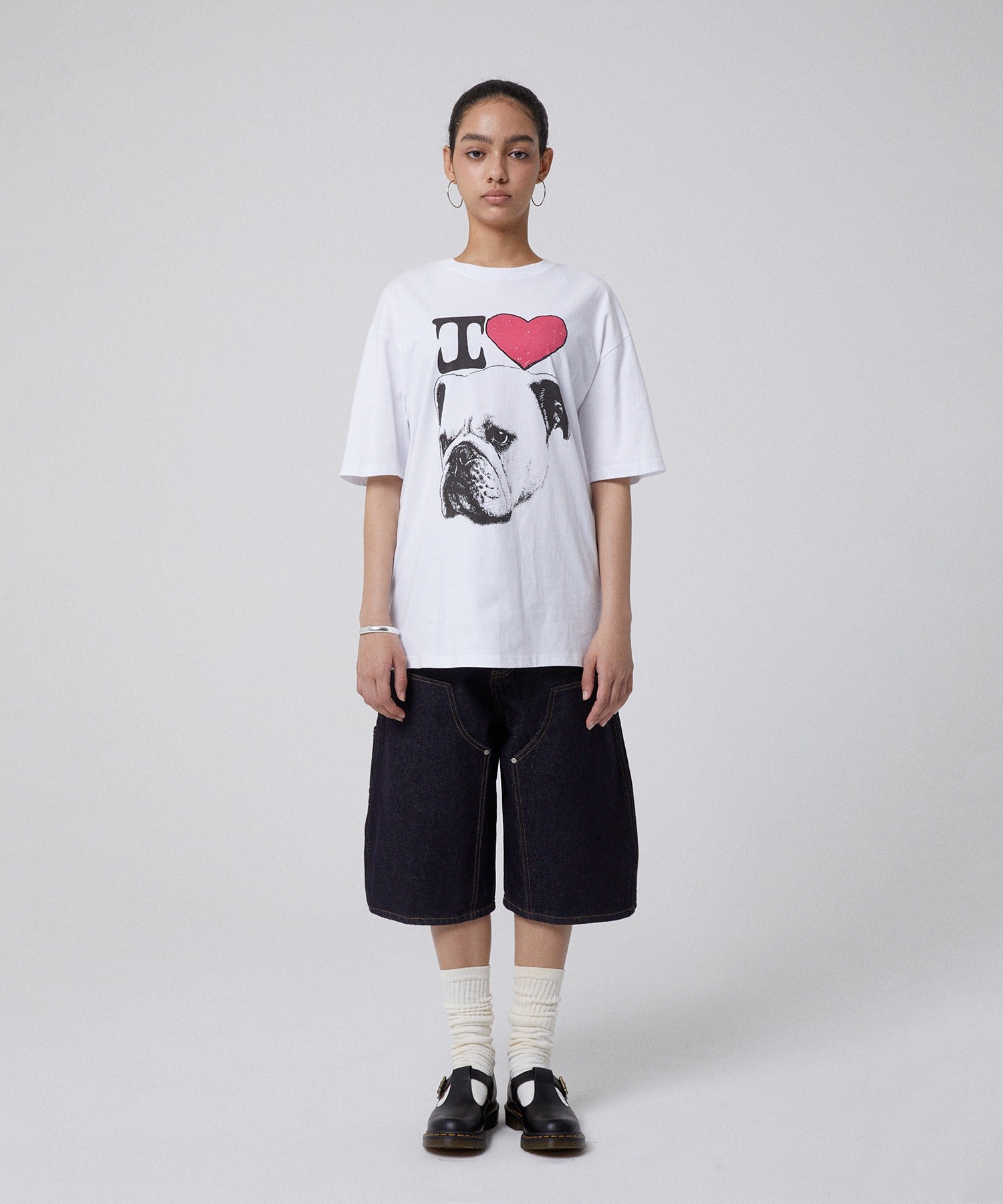 CONTOUR DOUBLE KNEE SHORTS [RAW INDIGO]