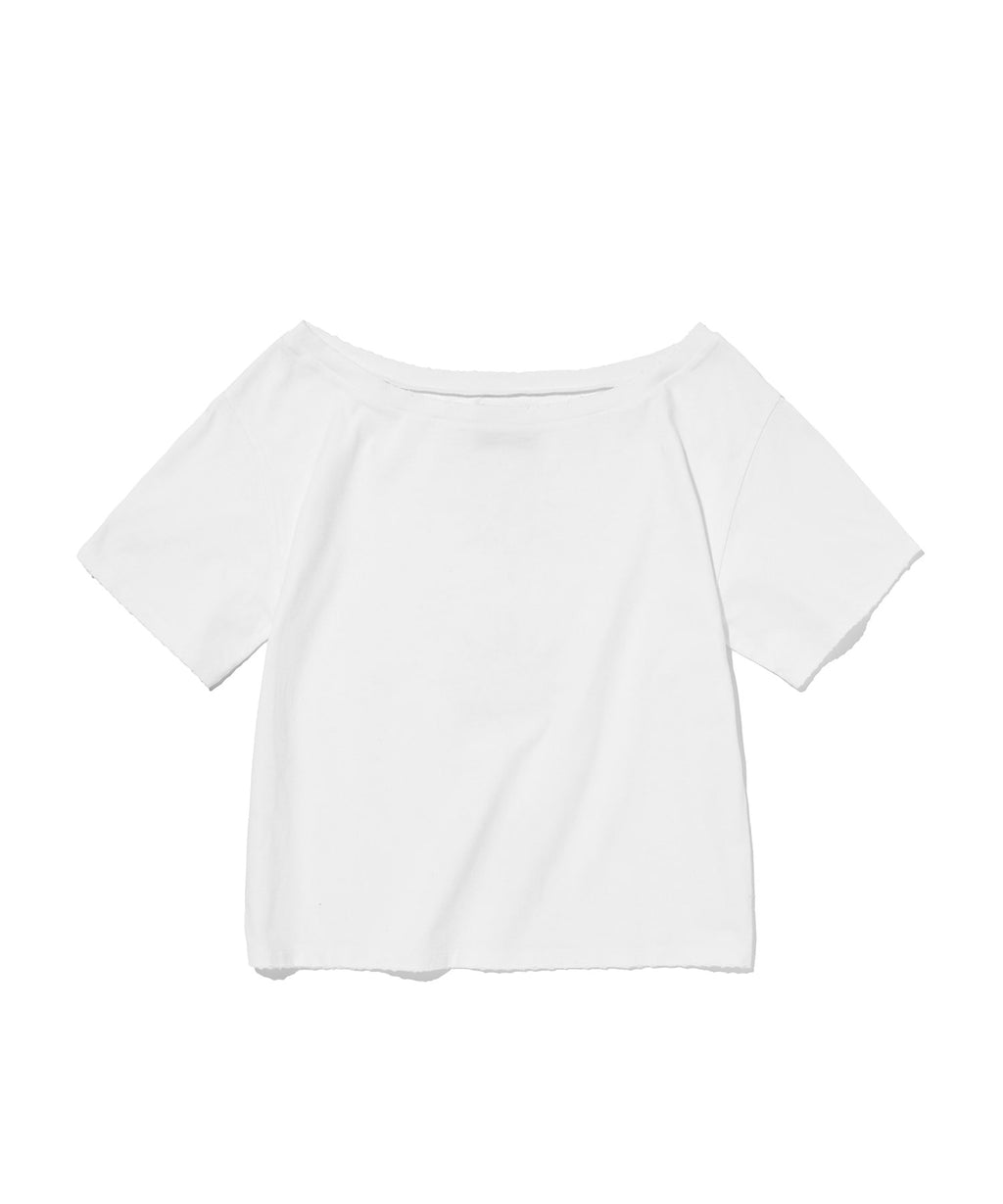 SUNNY ONE SHOULDER TEE [WHITE]