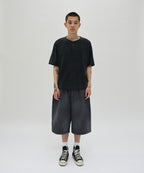 CUT EDGE SWEAT SHORTS [WASHING PURPLE]