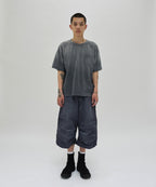 POCKET CROPPED TEE [WASHING GRAY]