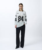 84 STAR RACING LONG SLEEVE [WHITE]