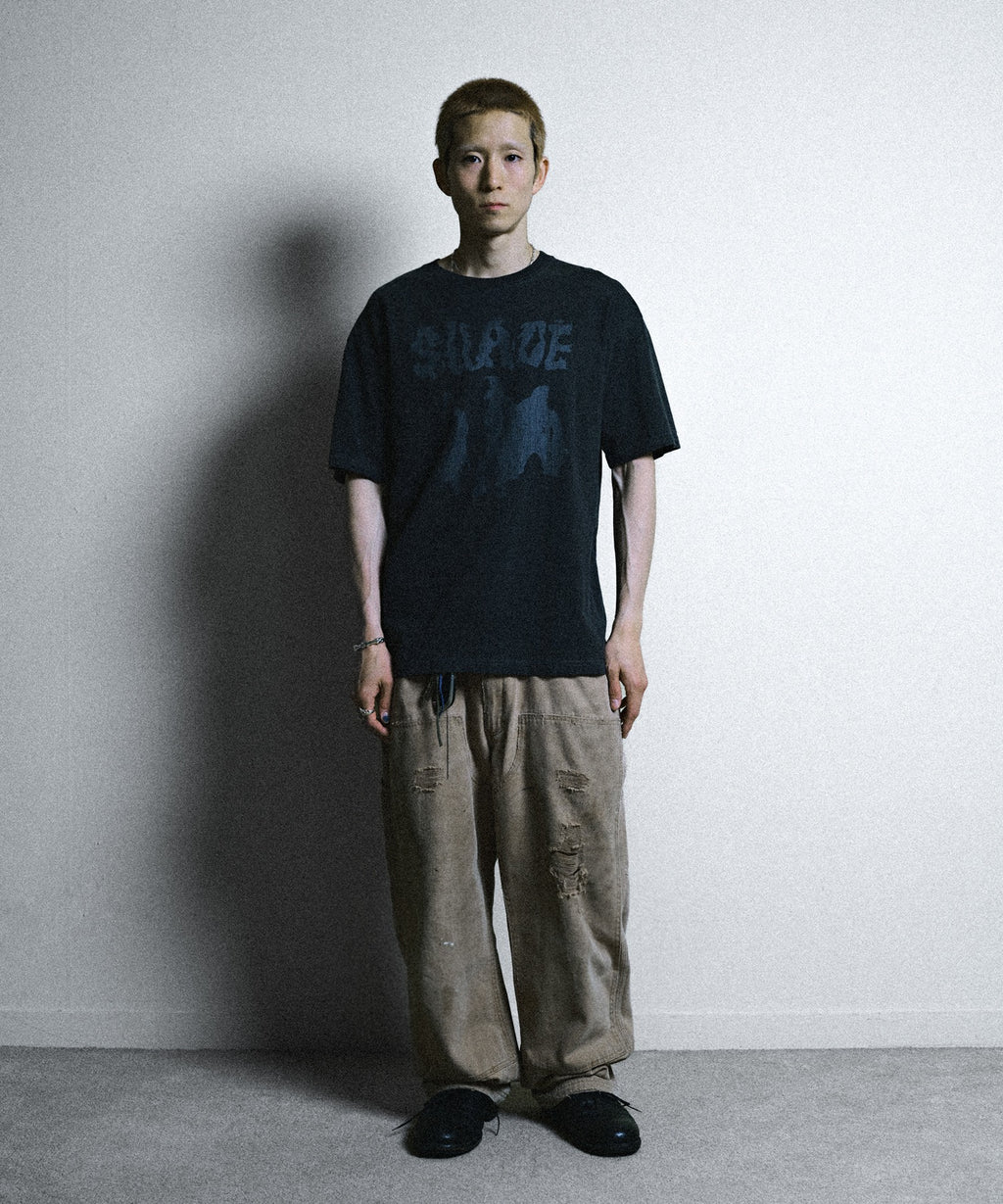 ALBINO TEE [PIGMENT BLACK]