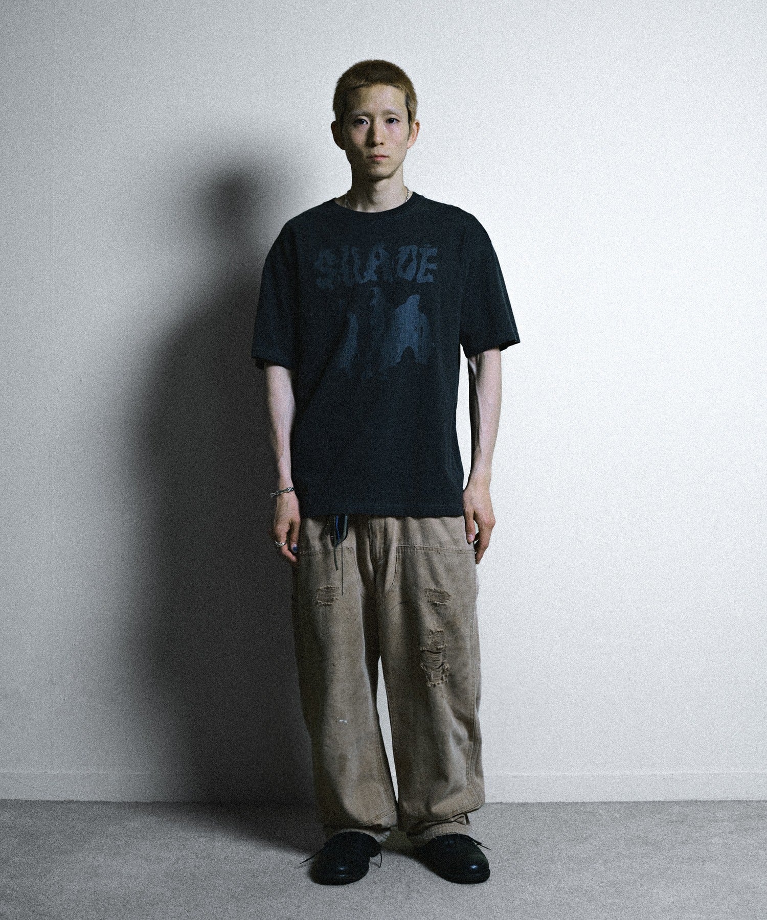 ALBINO TEE [PIGMENT BLACK]