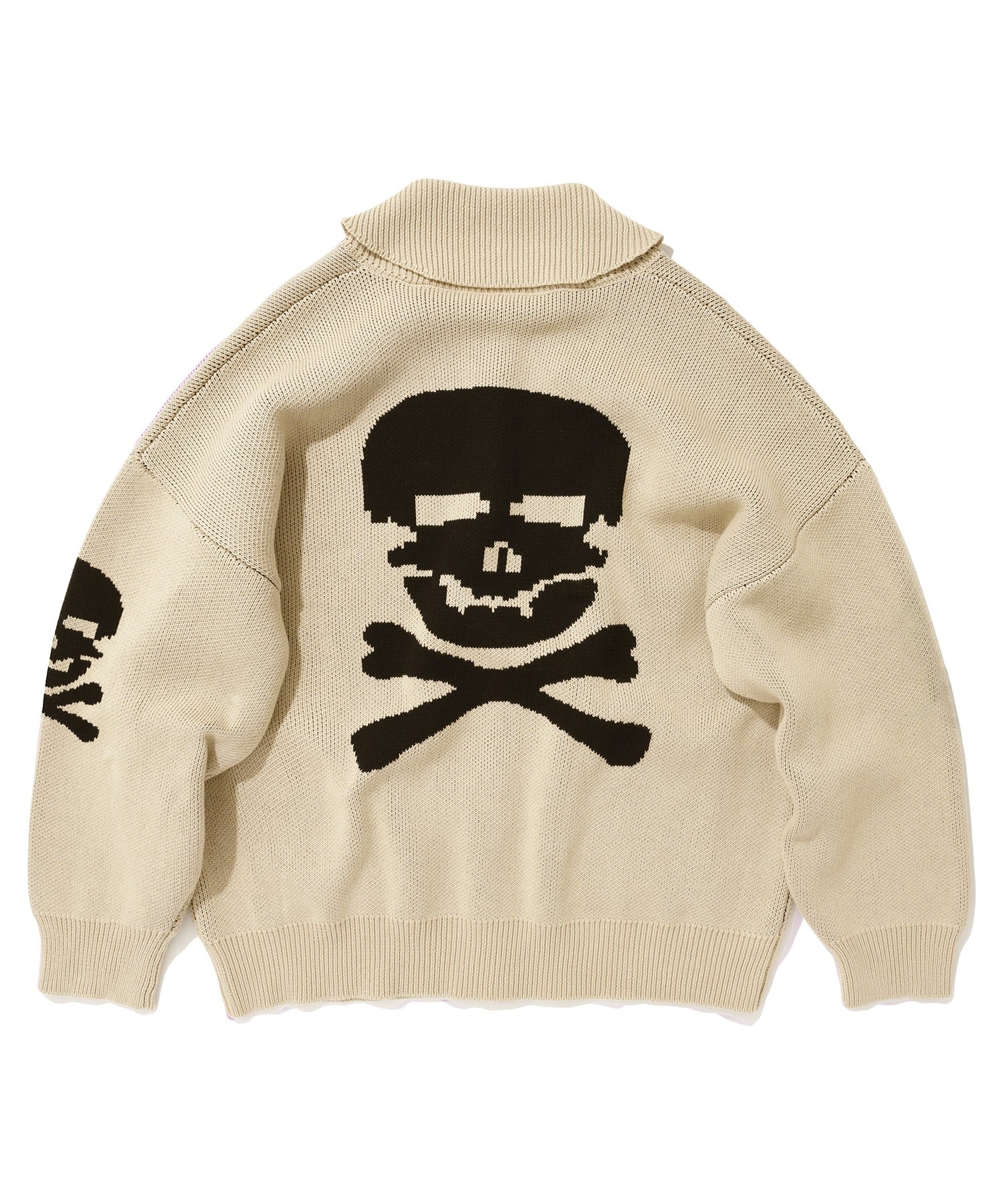 SKULL COWICHAN SWEATER [BEIGE]