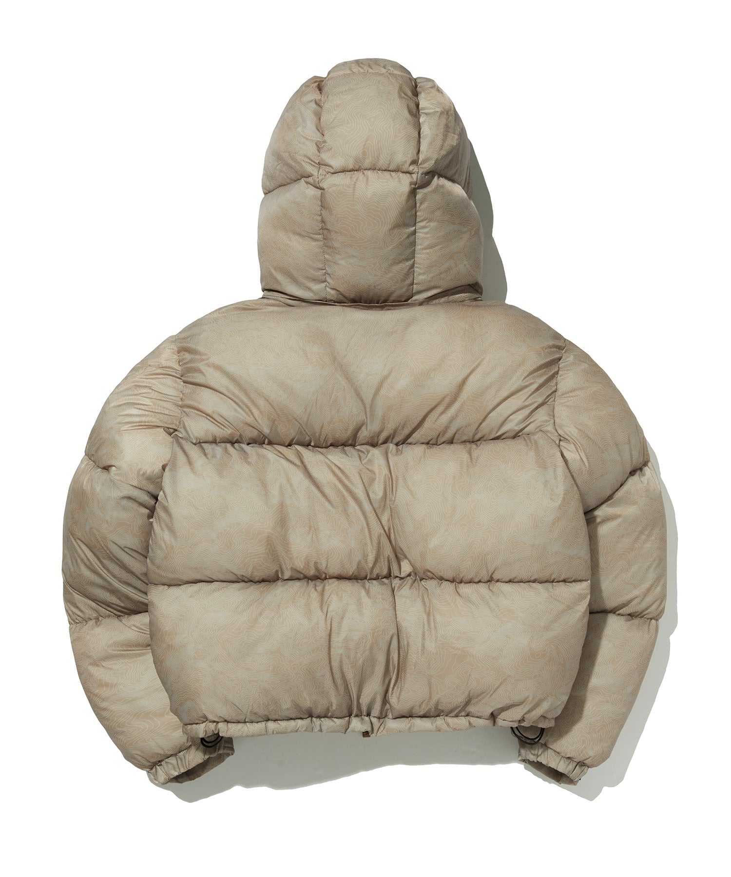 SHORT PUFFER JACKET [BEIGE]