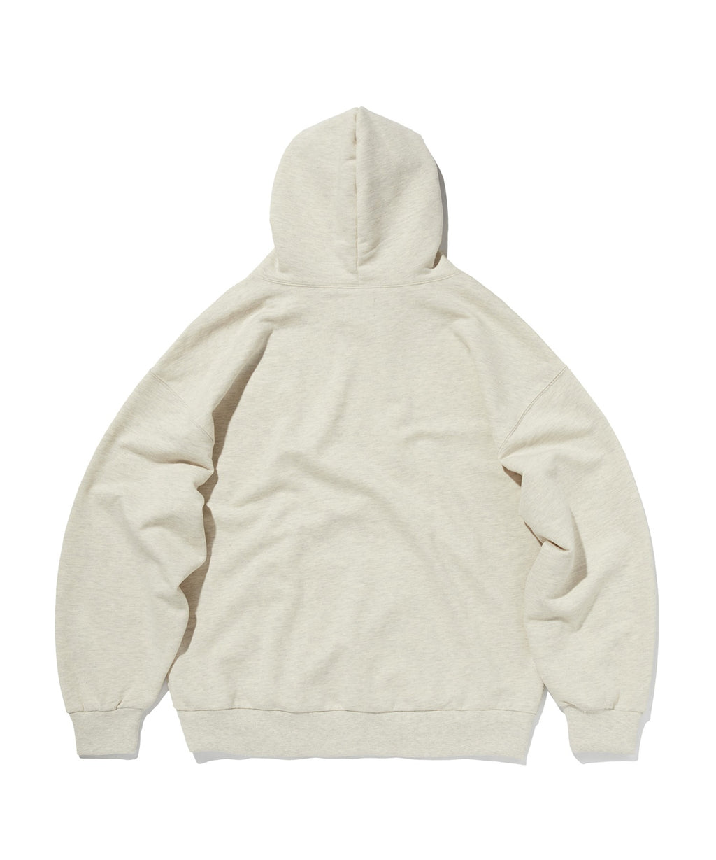 FIRE SUADE HOODIE [OATMEAL]