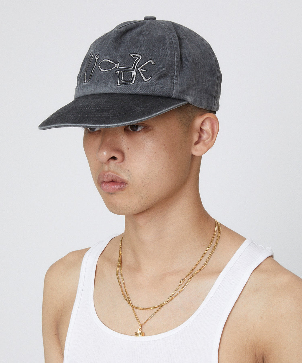 EGYPT BALL CAP [CHARCOAL GRAY]
