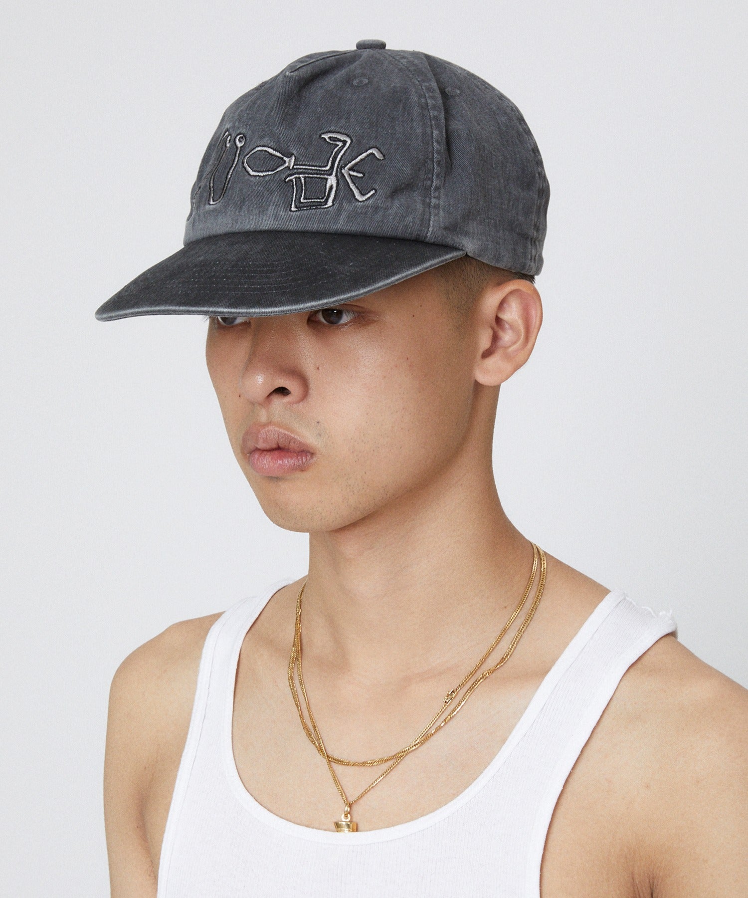 EGYPT BALL CAP [CHARCOAL GRAY]