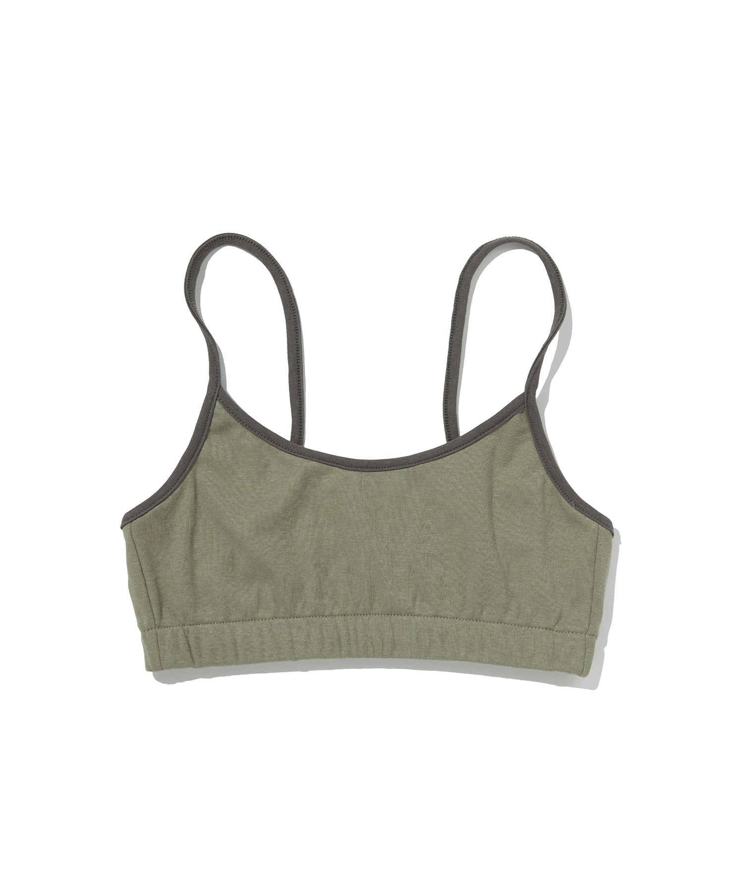 COLOR BLOCK SLEEVELESS [CHARCOAL GRAY]