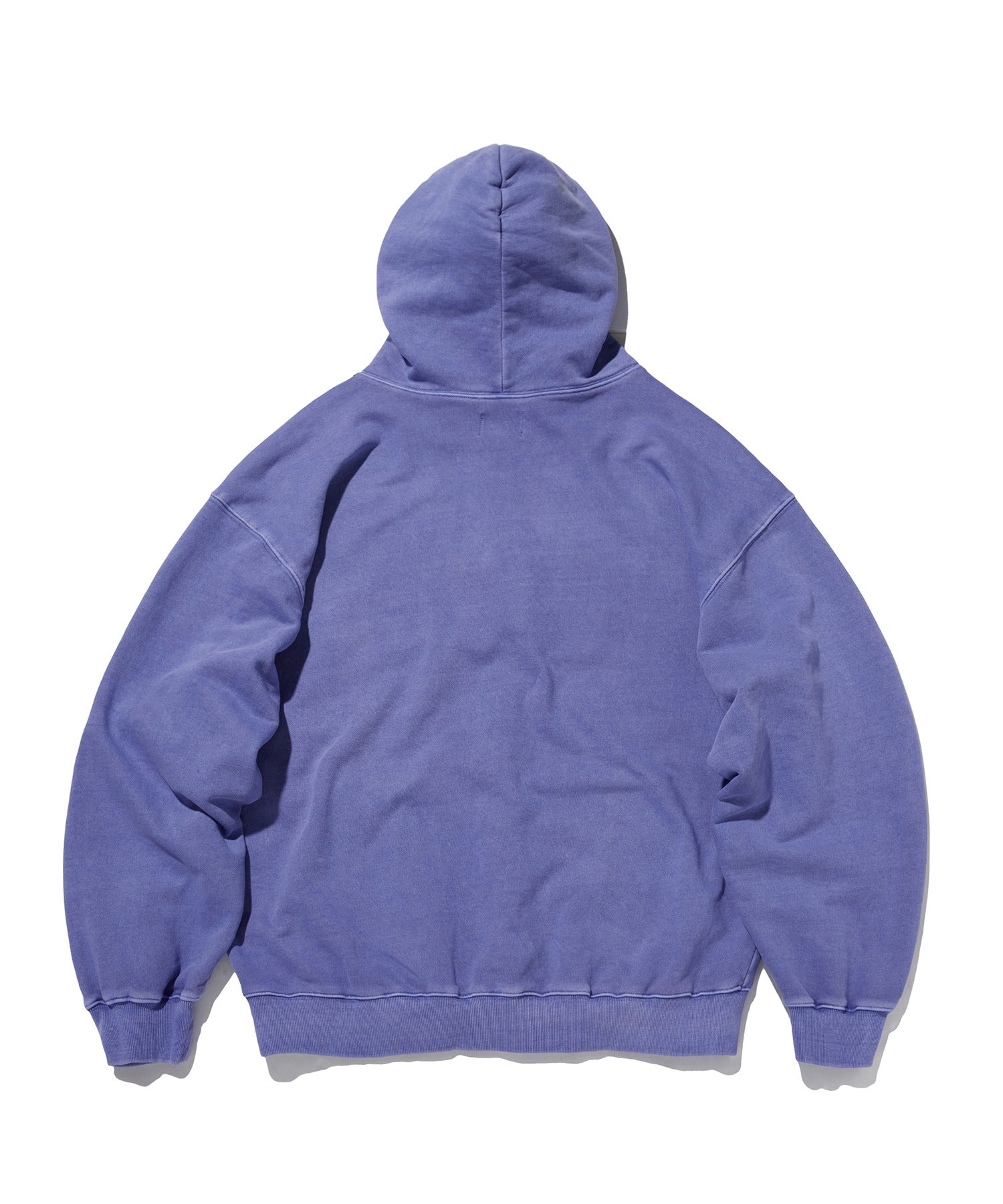 LOOSE SUADE HOOD ZIP UP [PIGMENT PURPLE]