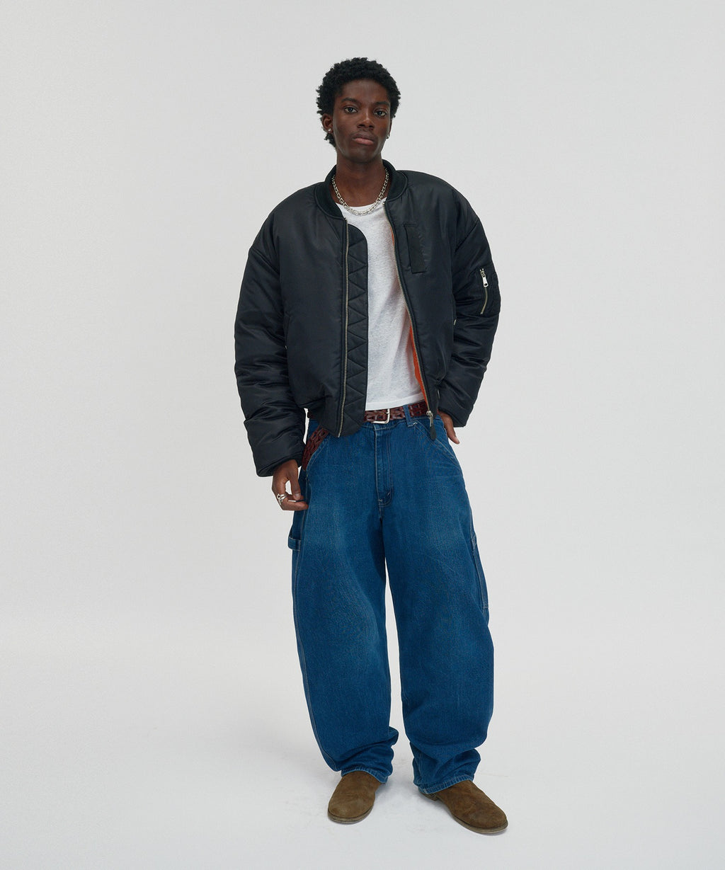 CROPPED MA-1 [BLACK]