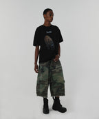 HUH!! CAPYBARA TEE [BLACK]